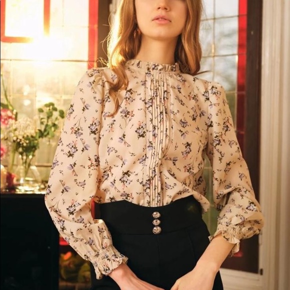 Shein modest floral top - Picture 2 of 4